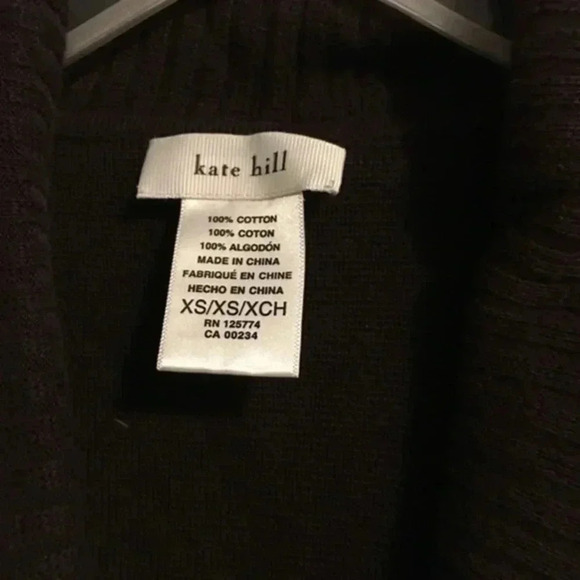 Kate Hill ladies sweater jacket size XS - Picture 3 of 8